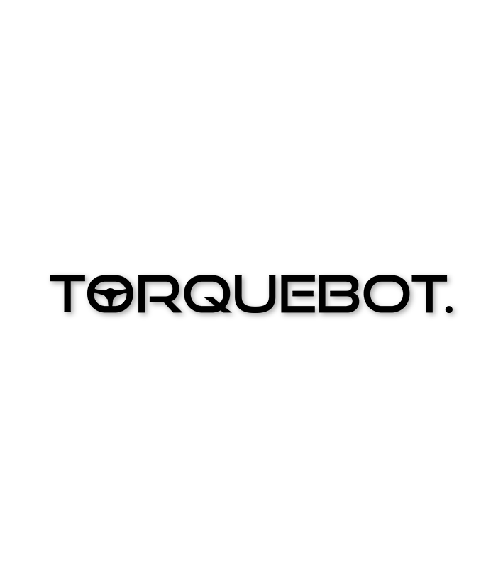 'TorqueBot' Text Logo Sticker