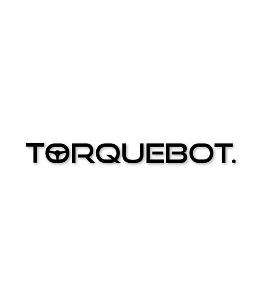 'TorqueBot' Text Logo Sticker